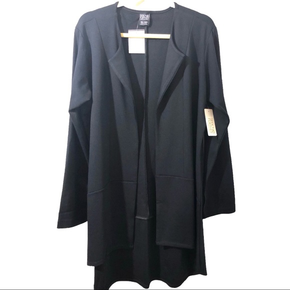 SEEK NO FURTHER Fruit of the Loom Women’s Stretch Open Front Cardigan Jacket 2XL - Picture 1 of 10